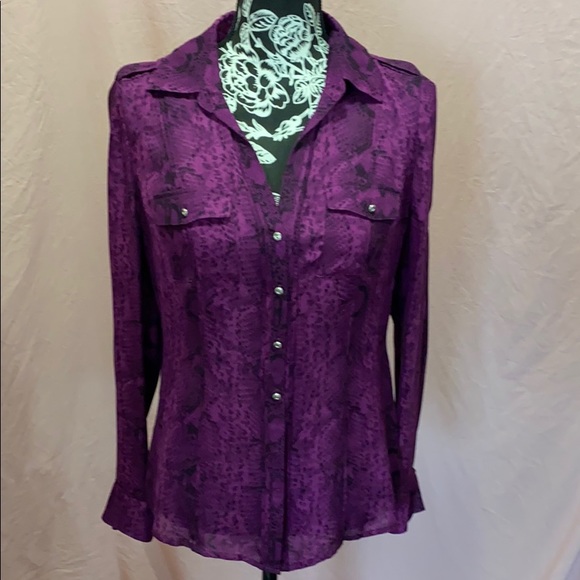 💯 Silk Blouse - Picture 1 of 4